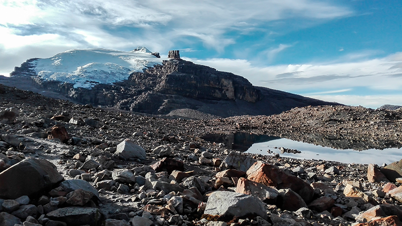paisaje de los nevados